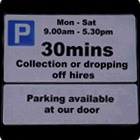 AV hire edinburgh easy parking