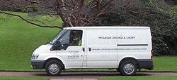 sound equipment hire edinburgh van 